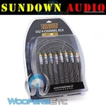 Sundown Audio 25FT Saz 4CHANNEL Solid 100% Ofc Copper Twisted Rca Amplifier Wire. Fixed Price $119.99.