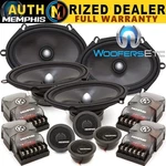 2 Sets Memphis MCX57C 6"X8" 5"X7" Component Mids Speakers Tweeters Crossovers. Fixed Price $329.99.
