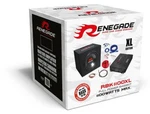Renegade RBK1100XL Watt Basskit SUBWOOFER+4-KANAL Amplifier And Cableset. Fixed Price $256.45.