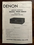 Denon Model POA-2200 Stereo Power Amplifier Service Manual Original Genuine. Fixed Price $29.99.