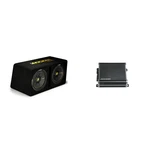 Kicker Dual Inch Comp Bass Package 44DCWC122 With CXA8001 Amplifier. Fixed Price $649.98.