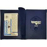 Boston Leather Book Style Badge Wallet: Shield Cutout (122-S-4100). Fixed Price $47.99.