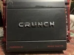 Crunch PX2000.1D Series 2000W D-class Amplifier For Parts Not Working. Fixed Price $43.00.