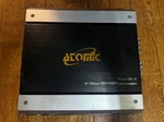 Atomic Car Amplifier Trinity 80.2 2/1 Channel Pwm Mostfet 80WX2 Class Ab High Sq. Fixed Price $104.19.