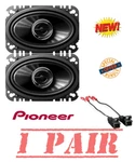 Pioneer TSG4620S 4.6" 200W Car Speakers W/speaker Connector For Gm Vehicles. Fixed Price $78.99.