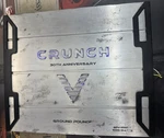 Crunch 30TH Anniversary Ground Pounder GPV1000.4 Watt Channel Amp (as Is). Fixed Price $48.88.