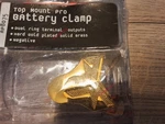 Rockford Fosgate Power Top Mount Pro Gold Plated Battery Clamp Rare School. Fixed Price $95.00.