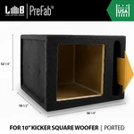 Box Enclosure W/slot-port For Kicker 10 Solobaric L7 Subwoofer (0.85 Cu Ft). Fixed Price $129.99.
