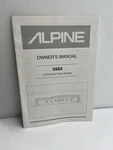 Vintage Alpine 3554 4/3/2 Channel Amplifier Owner's Manual Gray Pamphlet Guide. Fixed Price $14.99.