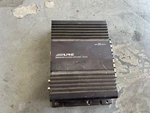 Alpine 3513S Channel Amplifier Old School Bridgable 20W X Rms. Fixed Price $63.00.
