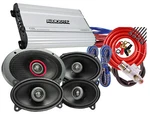 Mb Quart 4X6" 6X9" Premium Speaker +audiobank 1000W 4CH Car Amplifier Kit. Fixed Price $179.00.