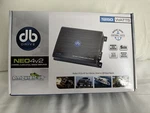 Db Drive NEO4V2 Channel Class Full Range Marine, Car, Harley Amp 1250 Watts. Fixed Price $178.00.