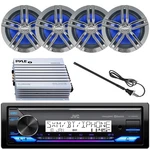 Jvc KD-X38MBS 1 Din Usb Led Stereo Receiver, 4X 6.5" Speaker, Antenna, Amp. Fixed Price $256.49.