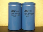 12) 100000UF 60V (50V) Electrolytic Capacitors,power Supply,audio Amplifier,pass. Fixed Price $110.00.