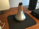 Aluminum Trumpet Straight Mute By F. Schmidt. Fixed Price $49.00.