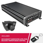 Kicker 46CXA6605T Channel Car Amplifier And 46CXARCT Dash-mount Wired Remote. Fixed Price $489.98.