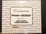 Alphasonik PMA-2050E Auto Stereo Amplifier Mosfet Series. Fixed Price $83.00.