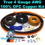 4 Gauge Awg 100% Ofc Copper Complete Wire Car Amplifier Wiring Install Kit New. Fixed Price $115.99.