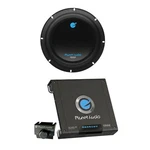 New Planet Audio AC8D 8" 1200W Car Subwoofer + AC1500.1M 1500W Mono Amplifier. Fixed Price $256.99.