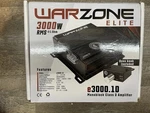 Gravity Audio Warzone Elite E3000.1D 3000W Ohm Amplifier Bass Knob Included. Fixed Price $549.99.