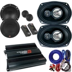 Cerwin Vega CVP1200.4D 1200W Amp XED650C & XED693 Speakers Upgrade + Kit. Fixed Price $291.99.