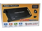 Power Acoustik RZR1-2500D Razor 2500W Mono Class Subwoofer Amp-new Open Box. Fixed Price $65.95.