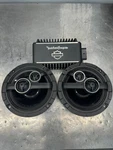Harley-davidson Audio Powered Rockford Amplifier 500W And Speakers Stage 2. Fixed Price $635.00.