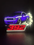 Muscle Car Led Light Box Modern American Coupe Wall Art Lover Gift. Fixed Price $45.00.