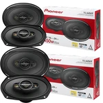 Pioneer (2) Pairs TS-A6961R 6X9" 3-WAY 900W Car Coaxial Audio Stereo Speakers. Fixed Price $134.99.
