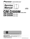 Service Manual Guide For Pioneer GM-D500. Fixed Price $12.40.