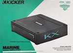 New Kicker 44KXMA4002 2-CH Marine Grade Car Audio Amplifier KXMA400.2. Fixed Price $299.00.
