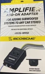 Scosche LOC2SL Line Output Converter Adjustable Amplifier Add Module For Car. Fixed Price $16.00.