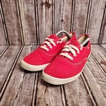 Keds Women's Taylor Swift Limited Edition Sneakers Red Canvas Low Top Size 7.5. Fixed Price $40.00.