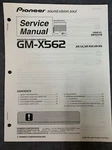 Pioneer GM-X562 Service Manual Original W/schematics, Diagrams, Parts, Etc. Fixed Price $12.97.
