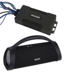 Kicker 48PXA4004 Watt Atv/utv/rzr 4-CHANNEL Amplifier+home Bluetooth Speaker. Fixed Price $505.00.