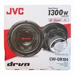 Jvc Drvn CW-DR104 1300W Peak Subwoofer. Fixed Price $53.39.