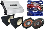 2X Audiobank AB-790 6X9" Speakers 800W Amplifier S1 Box+ Kit. Fixed Price $148.99.