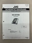 Jvc KS-AX7300 Original Schematics Free Shipping. Fixed Price $10.00.