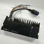 Old School Alpine 3516 Power Amplifier With Plug And Wiring 18 Watt X 2. Fixed Price $49.95.