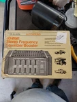 Vintage Realistic 40W Stereo Equalizer Booster Autosound Cat 12-1863. Fixed Price $35.00.