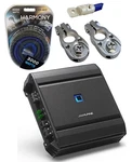 Alpine S-A60M Car Type Class D Subwoofer 1200W Amplifier & 0GA Kit New. Fixed Price $250.93.