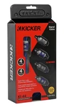 Brand Kicker 46KI44 12 Ft 4-CHANNEL Rca Cable Meter With Split-pin. Fixed Price $22.98.