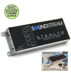 Soundstream ST4.1200D Stealth Series 1200W Class Channel Car Audio Amplifier. Fixed Price $124.99.
