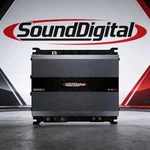 Soundigital 3000.1 - Ohm EVO6 / Amplifier Watt Rms Channel. Fixed Price $250.00.