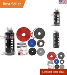 Essential 4 Gauge Amp Wiring Kit & Digital Capacitor - 2300W For Ultimate Sound. Fixed Price $102.59.