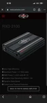 Avionixx Rxd 2100NF Digital Car Amplifier. Fixed Price $150.00.