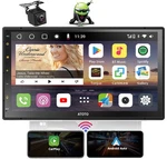 Atoto S8 2DIN 7" Android Car Radio Ai Assist 4G Lte Dsp Tuning Dual Bluetooth. Fixed Price $215.99.