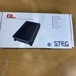 Steg Channel Fullrange Amplifier 105W X 2 Ohm Competition Series QM75.4. Fixed Price $199.95.