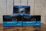 Shark Motorcycle Speaker Audio System With 2000W Amplifier SPK97D (2), SHKC7800N. Fixed Price $250.00.