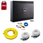 Wet Sounds Sinister SDX4 4CH Amp Stinger 3-METER 4-GAUGE Wire Kit Rcas. Fixed Price $1918.89.